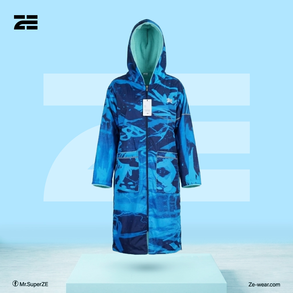 مطبوع 8 مموه ازرق